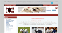 Desktop Screenshot of dogszone.de